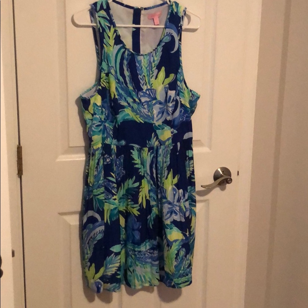 NWT Lilly Pulitzer Kassia Fit & Flare Dress, 14